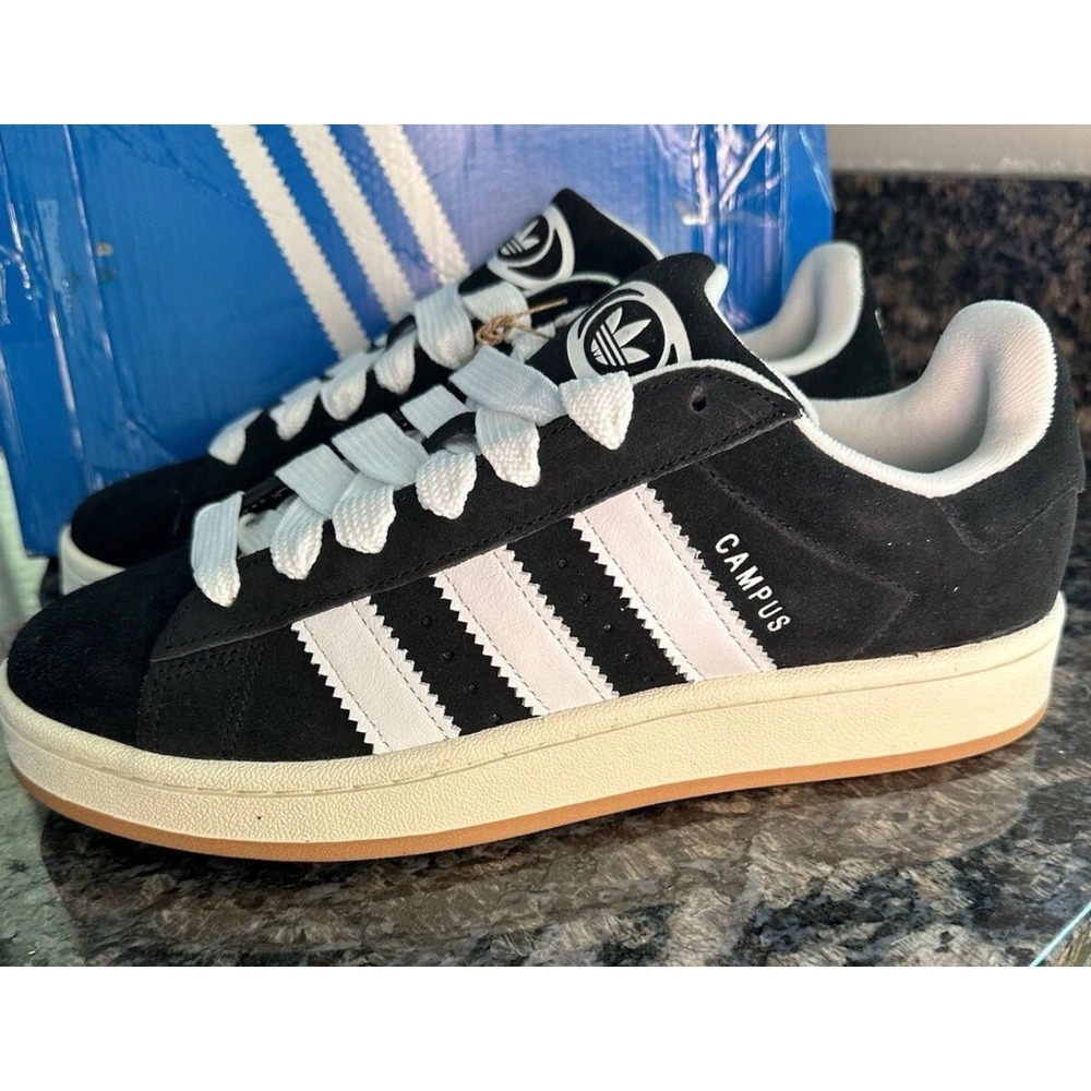 Adidas Campus 00s Core Black White Gum HQ8708 Mens Size 8.5 Sneakers